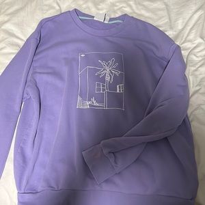 Adidas Purple Crewneck